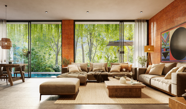 Rustic Luxe Interior