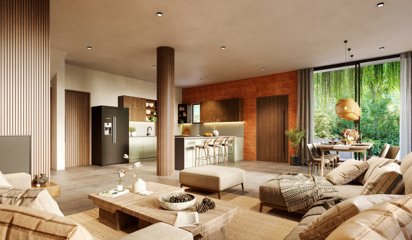 Rustic Luxe Interior